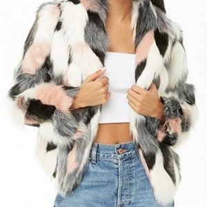 FOREVER 21 Faux Fur Jacket